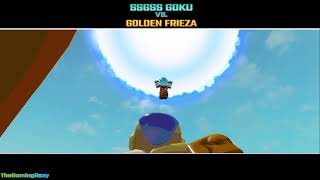 SSGSS Goku VS Golden Frieza Animation [upl. by Nnilsia]