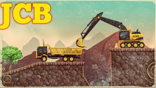 JCB Game Working In Mountain Area [upl. by Esinel]