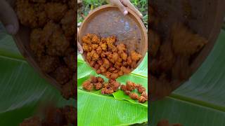 Red Lentil Pakora Recipe  Musur Dal Pakora Cooking  Evening Crispy Snacks With Soft Drinks [upl. by Tekcirc311]