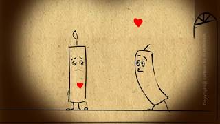 Something in Nothing A cute love story An Animated Short Movie [upl. by Htebsle542]