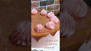 Decorating Salted Caramel Cake [upl. by Annaira]