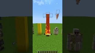 Which Iron🗿 Golem Will Survive shorts short minecraft gaming [upl. by Reffotsirhc]