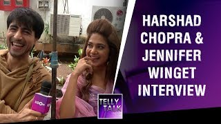 Rapid Fire With Harshad Chopra amp Jennifer Winget  Bepannah [upl. by Nauqed]