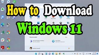 How to Download Windows 11 Free from Microsoft [upl. by Egiaf]