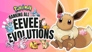 Ranking All the Eevee Evolutions eeveelution pokemon [upl. by Honey732]