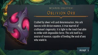 Ahris Legendary Weapon Oblivion Orb  Ruined King [upl. by Buskirk]