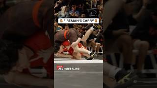 Cornell commit Sergio Vega hits a fireman’s carry at Who’s Number One Presented by Cliff Keen [upl. by Ytram]