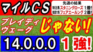 【 マイルＣＳ 2024 】 ブレイディヴェーグじゃない！（14000）断然１強！ [upl. by Enilraep]