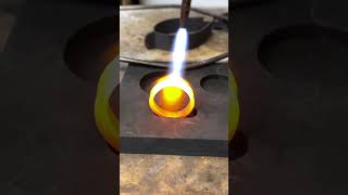 This is the process of making a gold ring 🔥🔨 shorts gold viral jewellry Reels video silver [upl. by Lebaron]