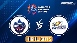 MI vs DC Highlights  Highlights 2024  Cricket wpl 2024 highlights Cricket 19 [upl. by Nomelif]