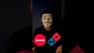 Domino’s Vs Zomato shorts dominos zomato facts [upl. by Oiramrej545]