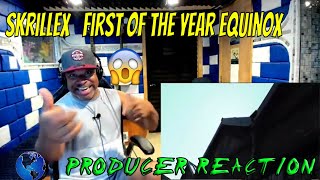 Skrillex First Of The Year Equinox Official Music Video  Producer Reaction [upl. by Yllrebmik98]