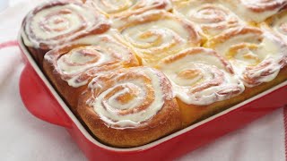 Pumpkin Cinnamon Rolls｜Apron [upl. by Atinrahs]