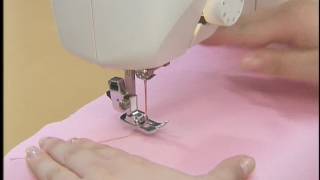 Brother LX 3125 Sewing Machine 14 stitch zigzag stitching [upl. by Tiat]