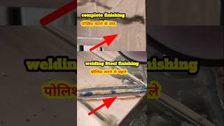 Stainless Steel welding finishing ssbuffing youtube shorts ss [upl. by Leerzej]