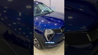 Bangalore’s Blue XUV 3xO  200m Ultra Glossy Skratchaway PPF TPU with self healing for swirl marks [upl. by Arikahc384]