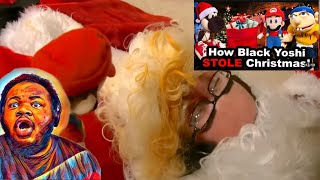 SML Movie How Black Yoshi Stole Christmas REACTION sml blackyoshi christmas jeffy 😂🎄 [upl. by Ailad229]