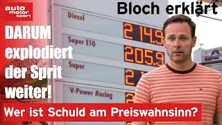 9 Irrtümer beim Spritpreis So entstehen die Kosten  Bloch erklärt 178 I auto motor und sport [upl. by Hctud]