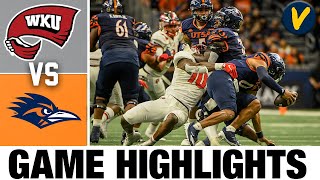 Western Kentucky vs UTSA  CUSA Conference Championship Game  2021 College Football Highlights [upl. by Nirda994]