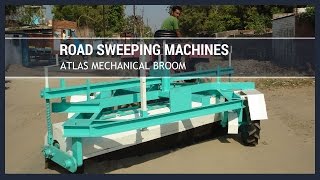 Mechanical broom  Road sweeper manufacturers [upl. by Sivrep985]