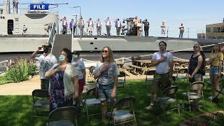 USS COD heads to Erie for repair [upl. by Avonasac]