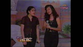 Las HERMANAS GIOVANNA Y KATTY interpretan SI ME QUEDO QUE ME DÁS y SEÑORITA CAJAMARCA 1999 [upl. by Anneres]