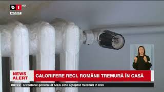 CALORIFERE RECI ROMÂNII TREMURĂ ÎN CASĂȘtiri B1TV11 nov 2024 [upl. by Nwonknu]