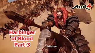 Harbinger of Blood Part 3  MIR4 Story Mode [upl. by Sorenson]