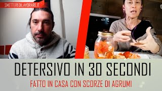 Detergente con scorze di arancia in 30 secondi [upl. by Macomber]