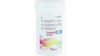 Forahale 200 Inhalation Formoterol Fumarate and Budesonide Powder for Inhalation IP [upl. by Strong]