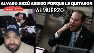 ALVARO ARZÚ ESTÁ 4RDID0 PORQUE LE QUITARON SU ALMUERZO EN EL CONGRESO SEGÚN UN CIUDADANO GUATEMALA [upl. by Narag500]