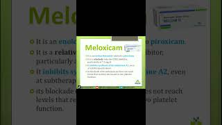 Meloxicam Uses Dosage and Side Effects Explained nsaids medical pharmacology [upl. by Rosy]