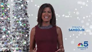 NBC Chicago Holiday Promo ID Zoraida Sambolin [upl. by Bollay6]