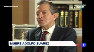 ADOLFO SUAREZ  Su última aparición en el Congreso [upl. by Shuping843]