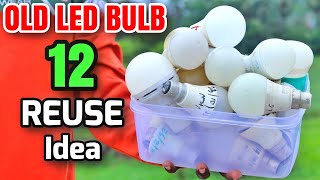 12 Awesome uses of old led bulb [upl. by Nneb756]