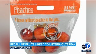 Death preterm labor reported in Listeria outbreak linked to fruits [upl. by Nitneuq844]