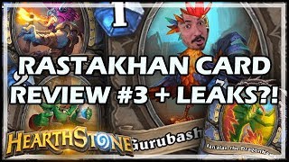 RASTAKHAN CARD REVIEW 3  LEAKS [upl. by Anecuza179]