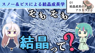 【ゆっくり解説】スノー＆ビスによる結晶成長学『01 結晶成長のアウトライン』 [upl. by Rhyne]