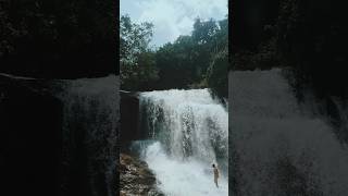 Waterfalls📍yerravaram yerravaram waterfall natute peace soul music shortsvideo viralshorts [upl. by Ikila]