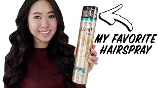 Loreal Paris Elnett Satin Hairspray Review  Wear Test  My Favorite Hairspray [upl. by Ramak]