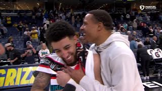 Desmond Bane calls LeBron old man during Scotty Pippen Jrs postgame interview  NBA on ESPN [upl. by Mcginnis]