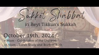 Sukkot Shabbat and Torah study 5785 [upl. by Edalb]