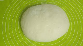 pizza dough🍕 EASY and QUICK recipe [upl. by Inhoj695]