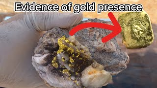 What are the clues that show that gold Clues that show that gold exists in a geological site [upl. by Hinkel]