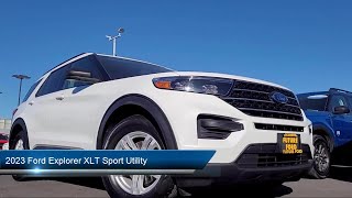 2023 Ford Explorer XLT Sport Utility Sacramento Roseville Elk Grove Folsom Stockton [upl. by Hyozo948]