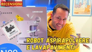 ROBOT ASPIRAPOLVERE e Lavapavimenti Economico 🚀 Recensione Ecovacs Deebot N20 Plus Best Buy 🤩 [upl. by Aleksandr]