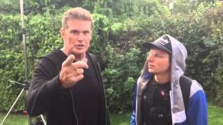 David Hasselhoff  Congratulations to my good friend Jerry Springer [upl. by Getter539]