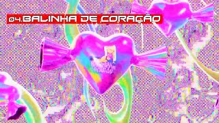 Pabllo Vittar Anitta  Balinha de Coração PZZS Remix ft MC Naninha Official Visualizer [upl. by Adabel77]