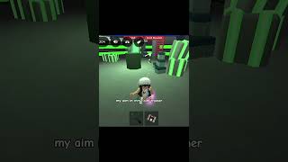 mm2 aim trainer robloxrobloxshorts firstshortvideo [upl. by Zaob]