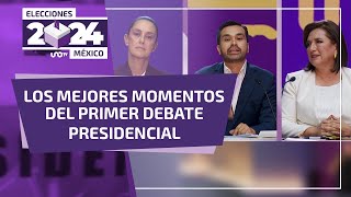 Mejores momentos del primer debate presidencial 2024 [upl. by Michaele]